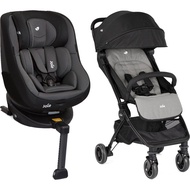 Joie: Spin 360™ Car Seat (Ember) + Pact™ Stroller (Ember) ****