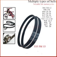 Electric Scooter 384 3M-12 390-3M 758.5 669 842 535 Transmission Belt Little Dolphin Mini Electric V