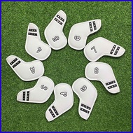 Golf Club Head Covers with Number Waterproof Protector 9 Pieces Wedge Golf Club Head Sleeve for Hybr