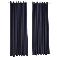Ins Solid Color High Precision Blackout Cloth Curtain Blackout Curtain Bedroom Living Room Curtain