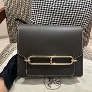 愛馬仕 Hermes 石墨灰 23 豬鼻子