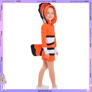 Halloween Cosplay Nemo Costume Clownfish Performance Finding