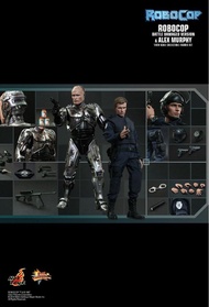 近全新Hot Toys mms266  1/6 鐵甲威龍 戰損版 Robocop battle damaged version with alex murphy 羅伯高 亞歷斯墨菲