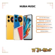 Nubia Music 4G 8(4+4)GB+128GB Smartphone | 50MP HD Dual camera I 6.6" HD+ 90Hz I 5000mAh I Dual 3.5m
