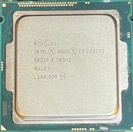 CPU  Intel Xeon  E3 1281 V3   3.70 GHz CPU  LGA 1150  มือสอง แถม ซิลิโคลน