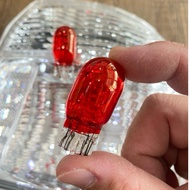 12V Mentol Merah FOR CIVIC FD / EK 99 ALBINO TAIL LAMP BULB RED T20 T10 KELISA SAGA VVT