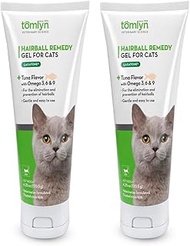TOMLYN Laxatone Tuna-Flavored Hairball Remedy Gel for Cats and Kittens, 4.25oz - Pack of 2