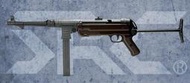 【BS靶心生存遊戲】SRC MP40/SR40 德軍二戰衝鋒槍 全金屬電動槍-SRCGE-0640TM