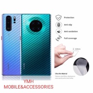 HUAWEI P20 P20 Pro P30 P30 Pro P40  P40 Pro P40 Pro+ Back Carbon Fiber Sticker