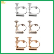 Bla Clip On Earrings Converter Fashion Earring Clip Backs Earring Clamps 3 Color