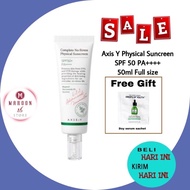 Axis Y Physical sunscreen 15ml And 50ml ORIGINAL
