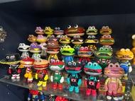 Happi class 漢堡君 漢堡櫈 幪面超人 胡迪 巴斯光年 麥當勞叔叔 漢堡神偷  bearbrick Bandai Labubu  潮流玩具 景品 膠公仔 Wcf kaws 一番賞 龍珠 sh