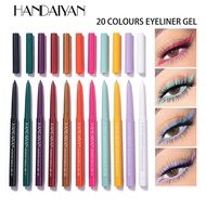 HANDAIYAN Eyeliner Gel Pen Star Eyeliner 20 Color Eyeliner Waterproof Eyeliner Color Eyeliner Non-Sm