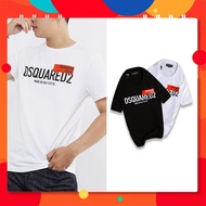 Vnxk goods I Dsquared2 short-sleeved T-shirt with Red printed Tag - Red Tag logo-print T-shirt