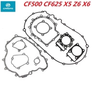 500cc engine gasket cylinder 87.5mm for cf moto atv utv CF188 cf500 cf625 X5 X6 Z6 cfmoto accessorie