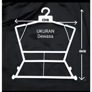 GANTUNGAN Hanger Hanger L 42cm H 46cm JUMBO clothes pants hanger for children and adults