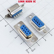 [10 Pieces]- DB9 Port Female 9 Pins 2 Rows Solder Wire Connector Smart Components