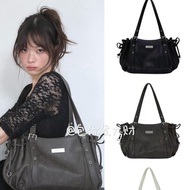 tote bag woman Korean Ason Drawstring Tote Bag - Large Capacity for Commuters | Autumn/Winter