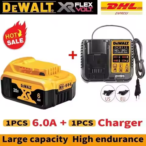 🐱🏍100% original DEWALT 20V battery, dewalt power tool DCB606, DCB205,DCB206,DCBGene,DCB200 MAX,20V,