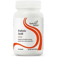 SEEKING HEALTH - folate Acid plement - Active folic 60 Capsules - folic Acid Organic - folic Acid Ve