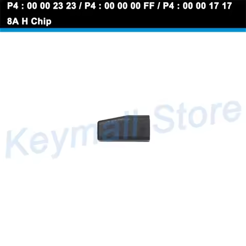 KEYECU P4 : 00 00 23 23 / P4 : 00 00 00 FF / P4 : 00 00 17 17 8A H Chip Carbon Transponder Chip for 
