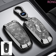 High-End Metal For Ford car keychain ford ranger everest leather keychain Raptor key cover ford car 