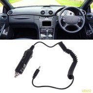 Lidu12 DC5 5mm x 2 1mm Male to 12V Car  Lighter Male 22AWG Coiled Cable