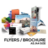 [EXPRESS] A5 FLYERS | BROCHURE PRINTING (GLOSSY PAPER)