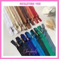 YKK zipper size 12cm 5 inch 15 cm/ 6 inch 17cm/ 7 inch/ per piece