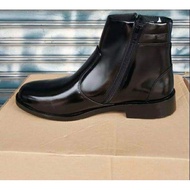 ✚۞❁*PROMOSI MURAH* KASUT POTONG KERJA GD LELAKI PENGUATKUASA KULIT COW LEATHER JOHNSON PDRM (Customa