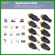 super XT60 Female Conversion Adapter Converter Head to Type C DC5521 5525 7406 7909