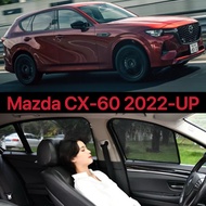 Magnetic Car Window Sunshade for Mazda CX-60 CX60 2022 Car Accessories Sun Shade Car Curtains Sun Pr