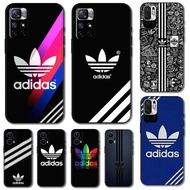 【D-11】Fashionable and luxurious Adidas for Redmi Note 7 8 9 10 4G Pro Max 8T 9S 9T TPU soft silicone