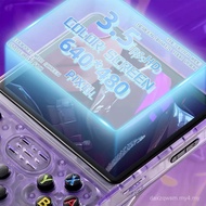 R36s-Retro Handheld Game Console with 128G 3.5 Inch IPS Screen Built-in 20000+ Classic Games Open So