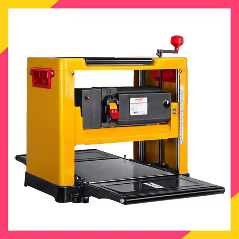 2 Kw 13 Inch Woodworking Press Planer Portable Electric Planing Machine Desktop Planer Sheet Surface