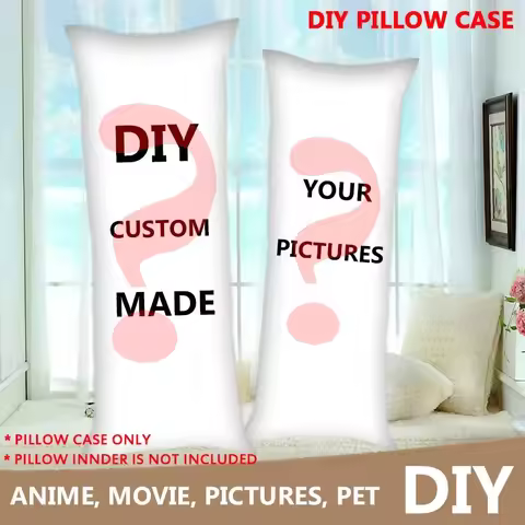 Boyfriend Girlfriend Anime Game Pillowcase DIY Customized Long Backrest Bed Dakimakura Pillowcase 12