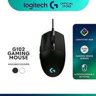 Logitech G102/G203 2nd Gen 8,000 DPI, LIGHTSYNC RGB Wired Gaming Mouse [G102 G304]