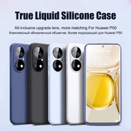 For Huawei Nova P30 P20 Lite Pro P10 Plus 4e 3e Case Square Liquid Phone Case