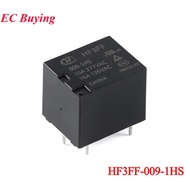5pcs/1pc HF3FF/009-1HS HF3FF-009-1HS JQC-3FF/009-1HS(551) 9VDC DC 9V 4 Pin 10A High-power Relay Rela