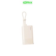 IDMIX PD快充口袋行動電源5000mAh-米白 ID-CH10-WT