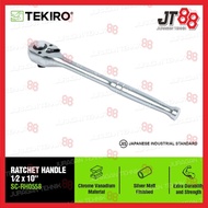Tekiro Ratchet Handle Chrome 1/ 2 x 10 Inch Ratchet Handle/