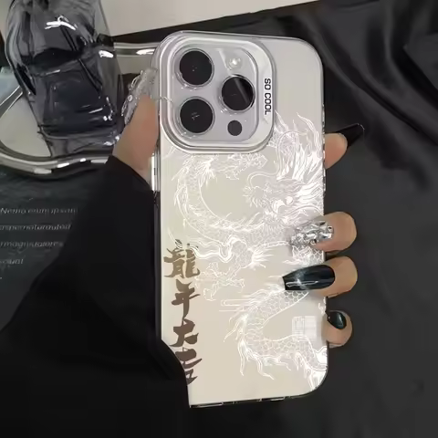 Luxury Dragon Case For Samsung Galaxy A56 A26 A36 Phone Cases For Samsung A36 5G A26 Shockproof Bump