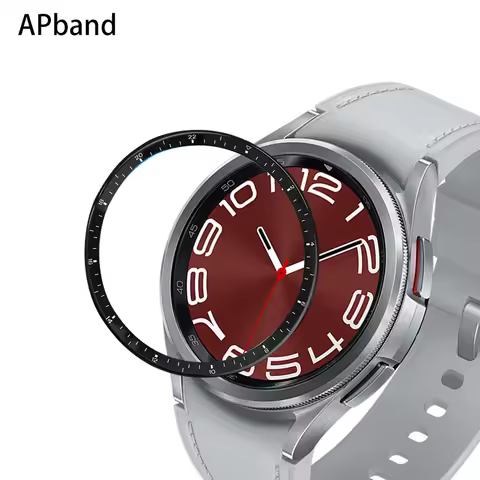 Bezel Ring For Samsung Galaxy Watch 6 Classic 43mm 47mm PC Cover Bumper case Smartwatch Accessorie W