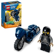 LEGO City Stuntz Touring Stunt Bike 60331 Building Toy Set Flywheel-Powered Bike for Boys Girls and 