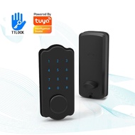Apartment Code Lock Auto Deadbolt Lock TTlock Tuya APP Electric Bolt Digital NFC Password Smart Door