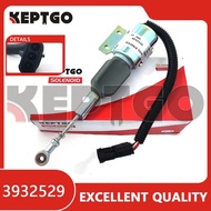 New

 12V 3932529 Fuel Flameout Solenoid Valve SA-4756 12V For Cummins 4BT 6BT SA-4891-12 3932529 39