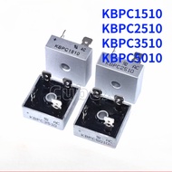 1Pcs KBPC Series Single-Phase Bridge Rectifier KBPC5010/KBPC1510/KBPC2510/KBPC3510 Square Bridge 100