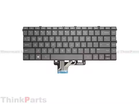 New/Orig Parts for HP Spectre x360 13-AW TPN-Q225 13.3" US BL Keyboard Brown L73748-001