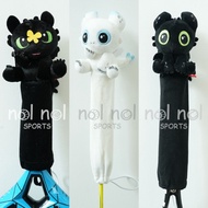 NNS tennis padel badminton doll grip toothless night light fury chibi how to train your dragon cute 