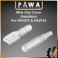 Votec 10pcs x Terminal Wire Clip HX1972 HX2743 Transparent Housing Cover Wire Clip